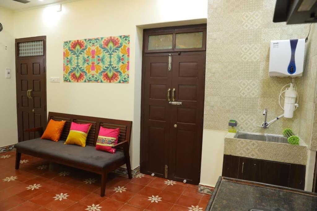 Heritage Home With 3 Bed/3 Bath With Kitchen In A Residential Neighborhood. Madurai Εξωτερικό φωτογραφία